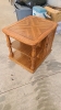 Oak End Table, TV Tables, Ironing Board - 4