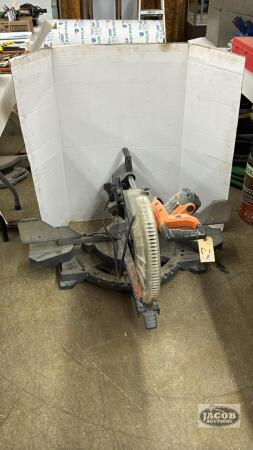 RIDGID 12IN SLIDING COMPOUND MITER SAW