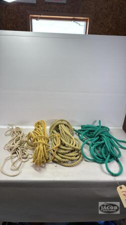 ASSORTED ROPE LOT