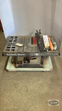 ROCKWELL/BEAVER PORTABLE TABLE SAW