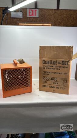 OUELLET ELECTRIC PORTABLE CONSTRUCION HEATER