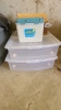 (3) Storage Totes and 100W Light Bulbs - 5