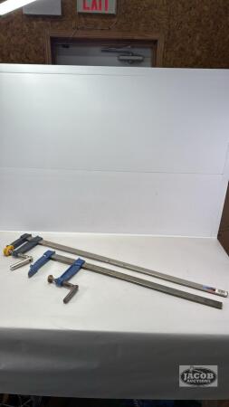 (2) SLIDING BAR CLAMPS