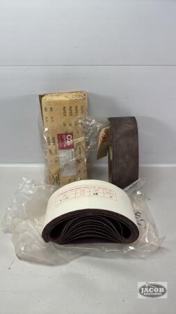 ASSORTED SAND PAPER LOT FOR BELT/ PALM SANDERS