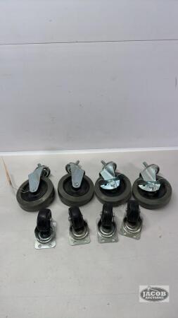 (2) SETS OF 4 SWIVAL CASTERS