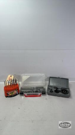 (3) ASSORTED BIT SETS