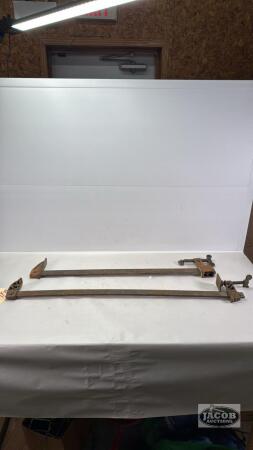 (2) SLIDING BAR CLAMPS