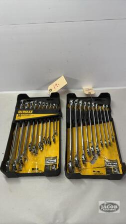 (2) INCOMPLETE SAE WRENCH SETS
