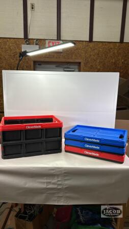 (4) COLLAPSIBLE TOTES