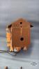 WOODEN CUCKOO CLOCK W/ WEIGHTS AND PENDULUM - 6