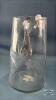 8.5IN TALL ETCHED GLASS PITCHER - 5