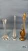 (4) VASES AND (2) CAT FIGURINES - 5