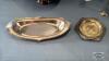 SILVER PLATE AND HAMMERED ALUMINUM LOT - 4