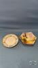 NORITAKE 6.5IN BOWL AND A NIPPON 7IN PLATE