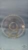 10IN GLASS PLATE AND (2) GLASS BOWLS - 5