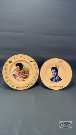 (2) ELVIS PRESLEY COLLECTOR PLATES