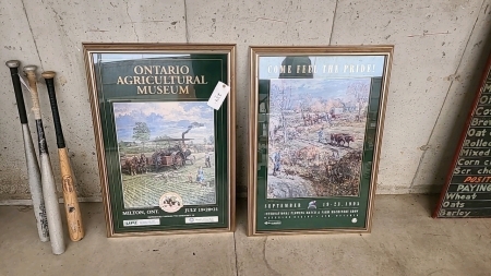 Pair of Peter Etril Snyder Framed Posters