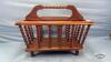 WOODEN MAGAZINE RACK - 3