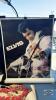(4) ELVIS POSTERS AND AN ELVIS FELT WALL HANGING - 3