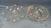 (3) GLASS BOWLS - 5