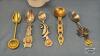 (6)ASSORTED COFFEE CUPS AND (5)SOUVENIR TEA SPOONS - 2