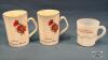 (6)ASSORTED COFFEE CUPS AND (5)SOUVENIR TEA SPOONS - 3