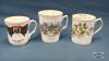 (6)ASSORTED COFFEE CUPS AND (5)SOUVENIR TEA SPOONS - 5
