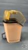 SUNBEAM POPCORN MAKER AND A SCRAP TRAP - 7