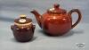 TEA POT WITH 4IN CANISTER AND LID - 2