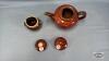 TEA POT WITH 4IN CANISTER AND LID - 4