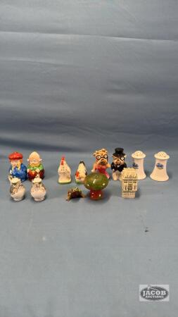 (7) SALT AND PEPPER SETS