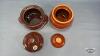 (2) BEAN POTS WITH LIDS - 3