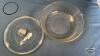 ANCHOR 2 QUART AND A 1 1/2 QUART CASSEROLE DISHES - 6