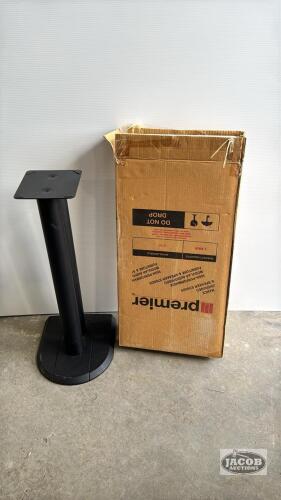 (2) PRMIER SPEAKER STANDS
