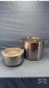 10IN TALL POT WITH LID