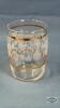 (6) GLASSES AND PITCHER WITH UNMATCHED FLORAL TRAY - 7