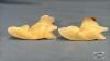 (2) STONE SEAL FIGURINES - 4