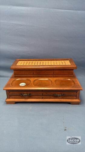 WOODEN JEWELRY BOX
