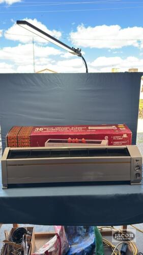 36IN CERAMIC ELEMENT BASEBOARD HEATER
