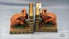 PAIR OF ELEPHANT BOOK ENDS - 3