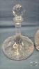 (2) CRYSTAL DECANTERS - 2