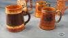 6 ASSORTRED STEINS - 2