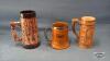 6 ASSORTRED STEINS - 6