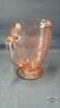 PINK DEPRESSION 7IN TALL PITCHER - 3