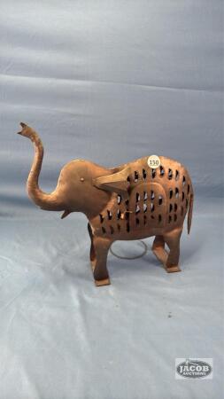 TIN ELEPHANT FIGURE