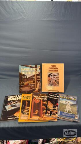 6 WOOD WORKERS BOOKS