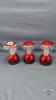 3 BATTERY OPERATED LANTERNS