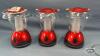 3 BATTERY OPERATED LANTERNS - 2