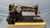 OLDER SINGER SEWING MACHINE IN PLASTIC CASE - 5