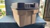 RUBBERMAID TOTE WITH HINGED LID - 3